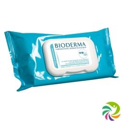 Bioderma Abcderm H2o Lingettes BB Enf 60 Stück