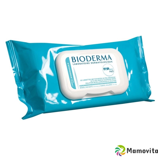 Bioderma Abcderm H2o Lingettes BB Enf 60 Stück buy online