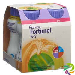 Fortimel Jucy Tropical (neu) 4 Flasche 200ml