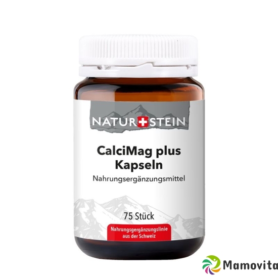 Naturstein Calci/mag Plus Kapseln Glasflasche 75 Stück buy online