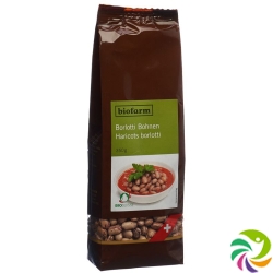 Biofarm Bohnen Borlotti Ch Knospe Beutel 350g