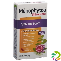 Menophytea Flacher Bauch Silhouette Gelules 30 Stück