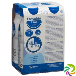 Fresubin Pi-Aps 2 Kcal Drink Neutral 4x 200ml