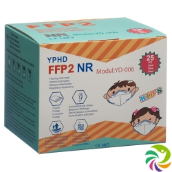 Yphd Children's respirator FFP2 25 pieces