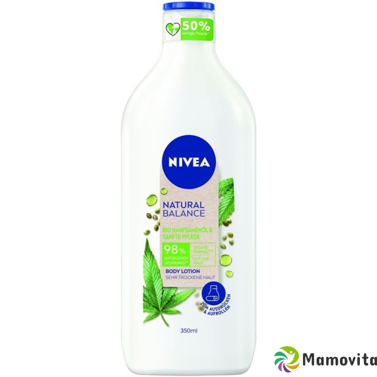 Nivea Natural Balance Bio Hanfsamenöl 350ml buy online