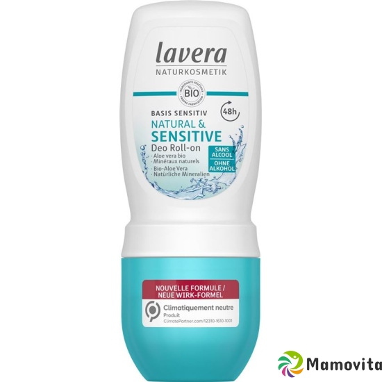 Lavera Deo Roll On Basis Sensitiv Nat & Sens 50ml buy online