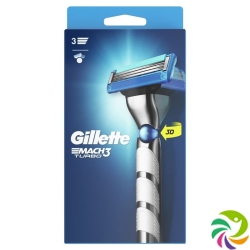 Gillette Mach3 Turbo 3D 1-blade razor