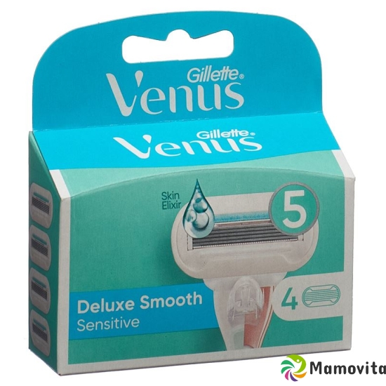 Gillette Venus Deluxe Smooth Blades Sensitive 4 pieces buy online