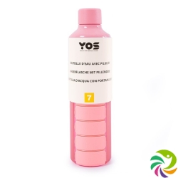 Yos Bottle Wochendispenser 375ml mit 7faechern Pin