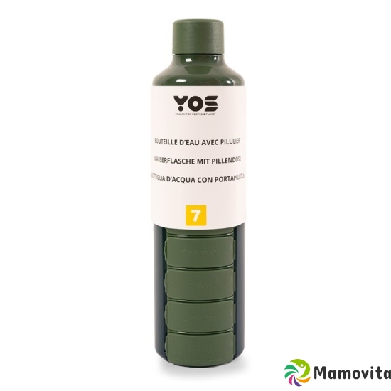 Yos Bottle Wochendispenser 375ml mit 7faechern Gru buy online