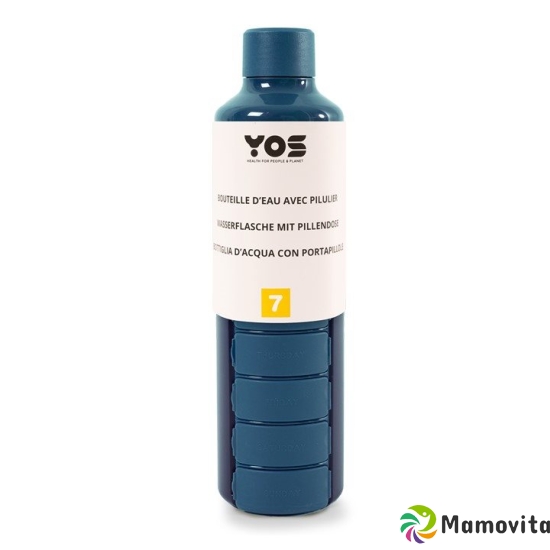 Yos Bottle Wochendispenser 375ml mit 7faechern Bla buy online