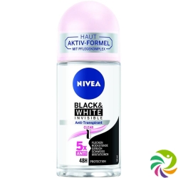 Nivea Female Deo Inv Bla&whi Cl (n) Roll-On 50ml