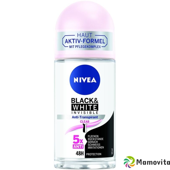 Nivea Female Deo Inv Bla&whi Cl (n) Roll-On 50ml buy online