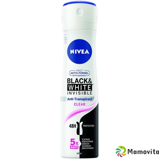 Nivea Fem Deo Inv Bla&whi Aeros Cle (n) Spray 150ml buy online