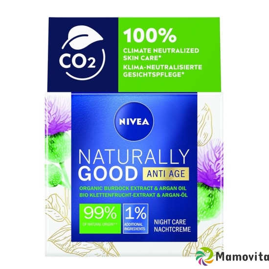 Nivea Naturally Good Anti-Age Nachtcreme Dose 50ml buy online