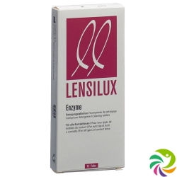 Lensilux Proteinentfernung Enzyme Tabletten 12 Stück