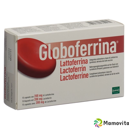 Globoferrina Kapseln 200mg 15 Stück buy online