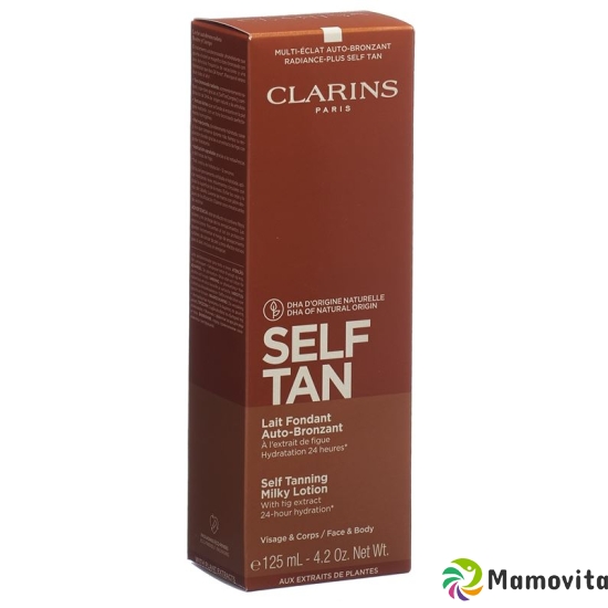 Clarins Solaire Auto Bronzant Lait 125ml buy online