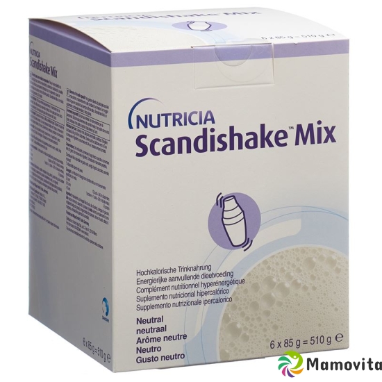 Scandishake Mix Pulver Neutral (neu) 6 Beutel 85g buy online