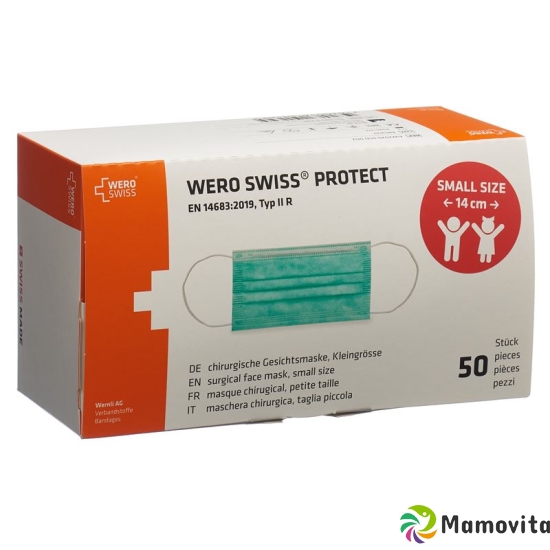 Wero Swiss Protect Maske Typ Iir Small 50 Stück buy online