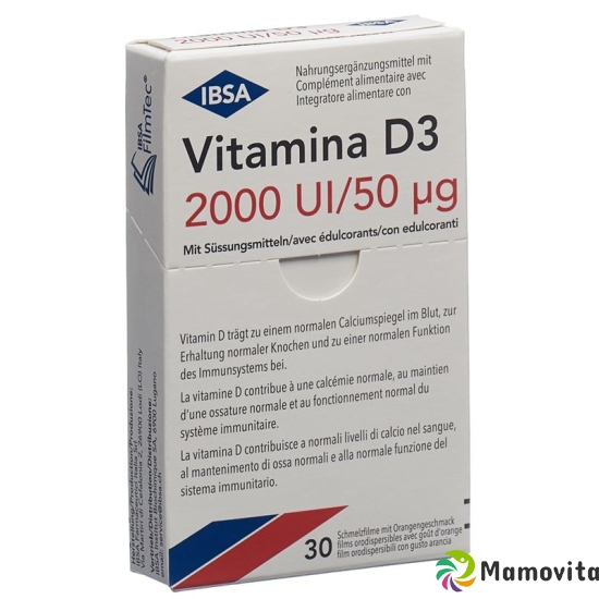 Vitamina D3 Fusible Film 2000 I.u. Blister 30 pieces buy online