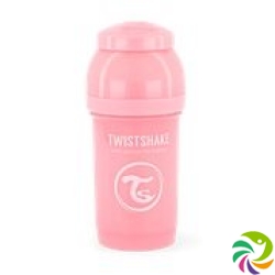 Twistshake Anti Colic Bottle 180ml Pastel Pink