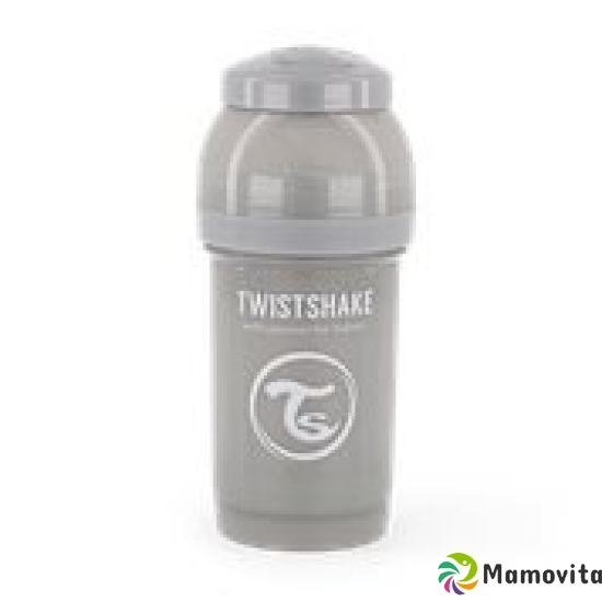 Twistshake Anti Colic Bottle 180ml Pastel Grey buy online