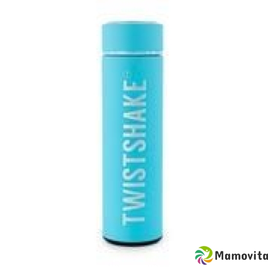 Twistshake Thermos Bottle Hot Cold 420ml Past Blue buy online