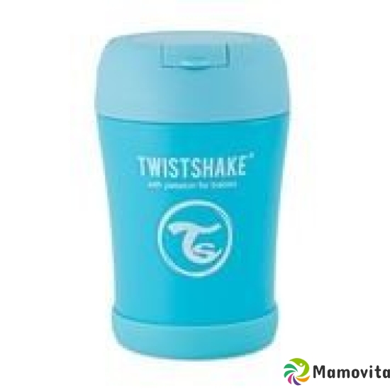 Twistshake Stainless Steel Food 350ml Pastel Blue buy online