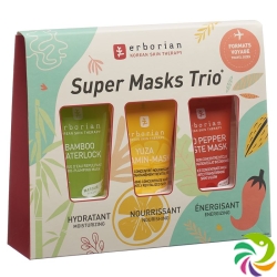 Erborian Korean Ther Kit Super Masks Trio