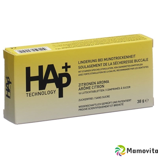 Hap+ Lutschtabletten Zitronen Aroma 16 Stück buy online