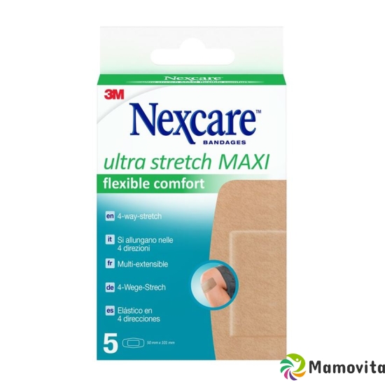 3M Nexcare Ultra Str Maxi Flex Comfort 50x101mm 5 Stück buy online