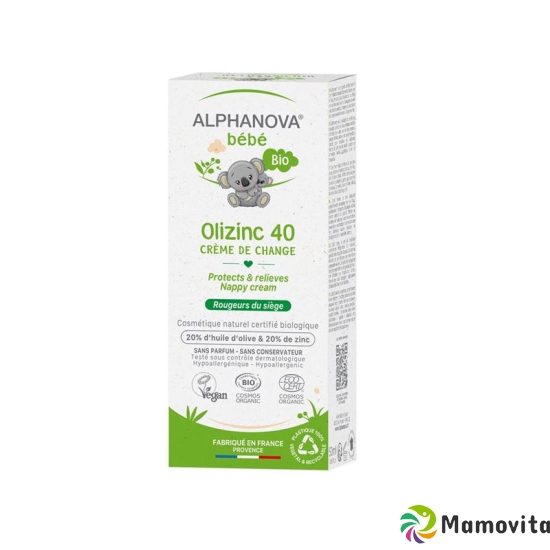 Alphanova BB Olizinc 40 Wundschutzcreme Bio 50g buy online