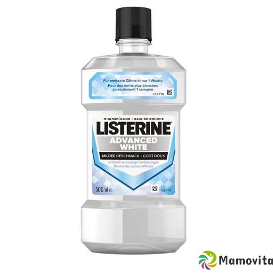 Listerine Advanced White Mild Bottle 500ml buy online