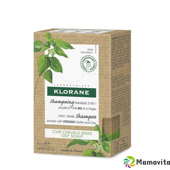 Klorane Mask Shampoo Nettle Organic 8x 3g buy online