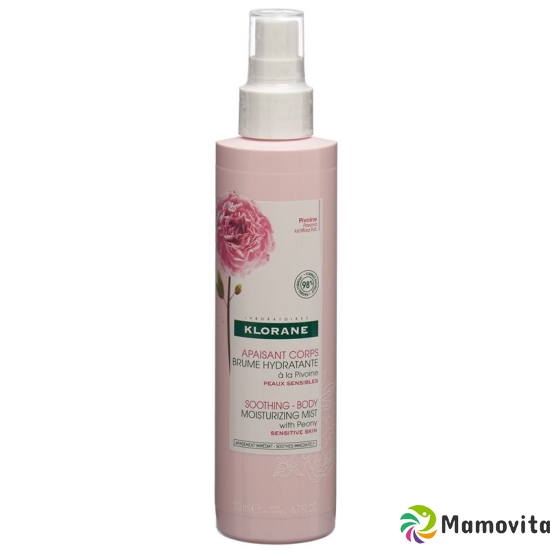 Klorane Peony Spray Moisture Organic 200ml buy online