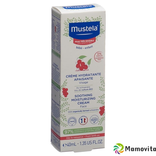 Mustela Beruhigende Gesichtscreme Tube 40ml buy online