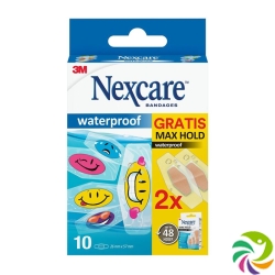 3M Nexcare Promo Tattoo Waterpr 26x57mm 10+2 Grat