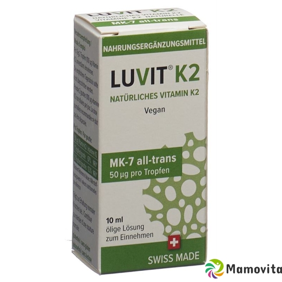 Luvit K2 Natürliches Vitamin Tropfflasche 10ml buy online