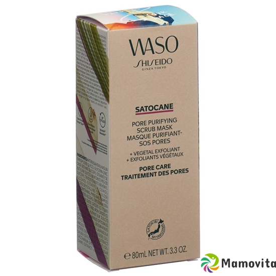 Shiseido Waso Satocane Pore Purif Scrub 80ml buy online