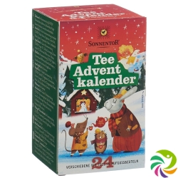 Sonnentor Adventkalender Tee Beutel 24 Stück