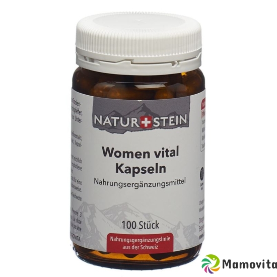 Naturstein Women Vital Kapseln Glas 100 Stück buy online