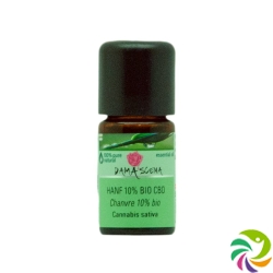 Damascena Hanf Ätherisches Öl 10% Weingeist Bio 5ml