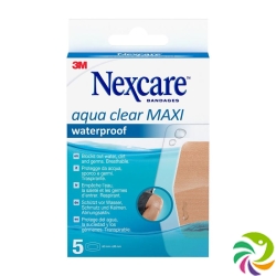 3M Nexcare Aqua Clear Maxi Waterpr 59x88mm 5 Stück