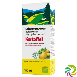 Schönenberger Potato Fresh Plant Juice Organic 200ml