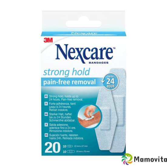 3M Nexcare Strong Hold 2 Grössen Assortiert 20 Stück buy online