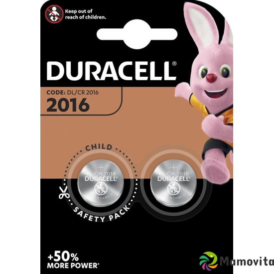 Duracell Batt Cr2016 3v Lithium B2 XL Blister 2 Stück buy online