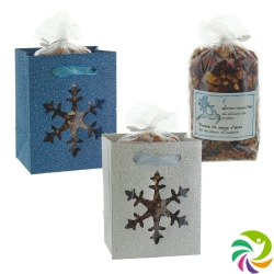 Herboristeria Mini Gift Bag Glitt Snowf +tee