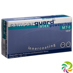 Semperguard Handschuhe Latex Ic M Puderfrei Weiss 100 Stück