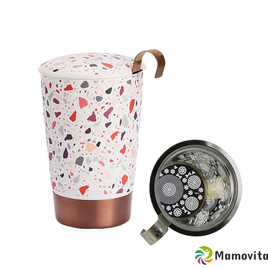 Herboristeria Terrazzo teacup with strainer buy online